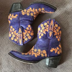 Old Gringo Yippee Ki Yay Booties Size 7